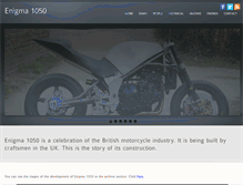 Tablet Screenshot of enigma1050.co.uk
